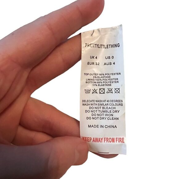 NWT! PrettyLittleThing white me she ruched body suit - Picture 7 of 15